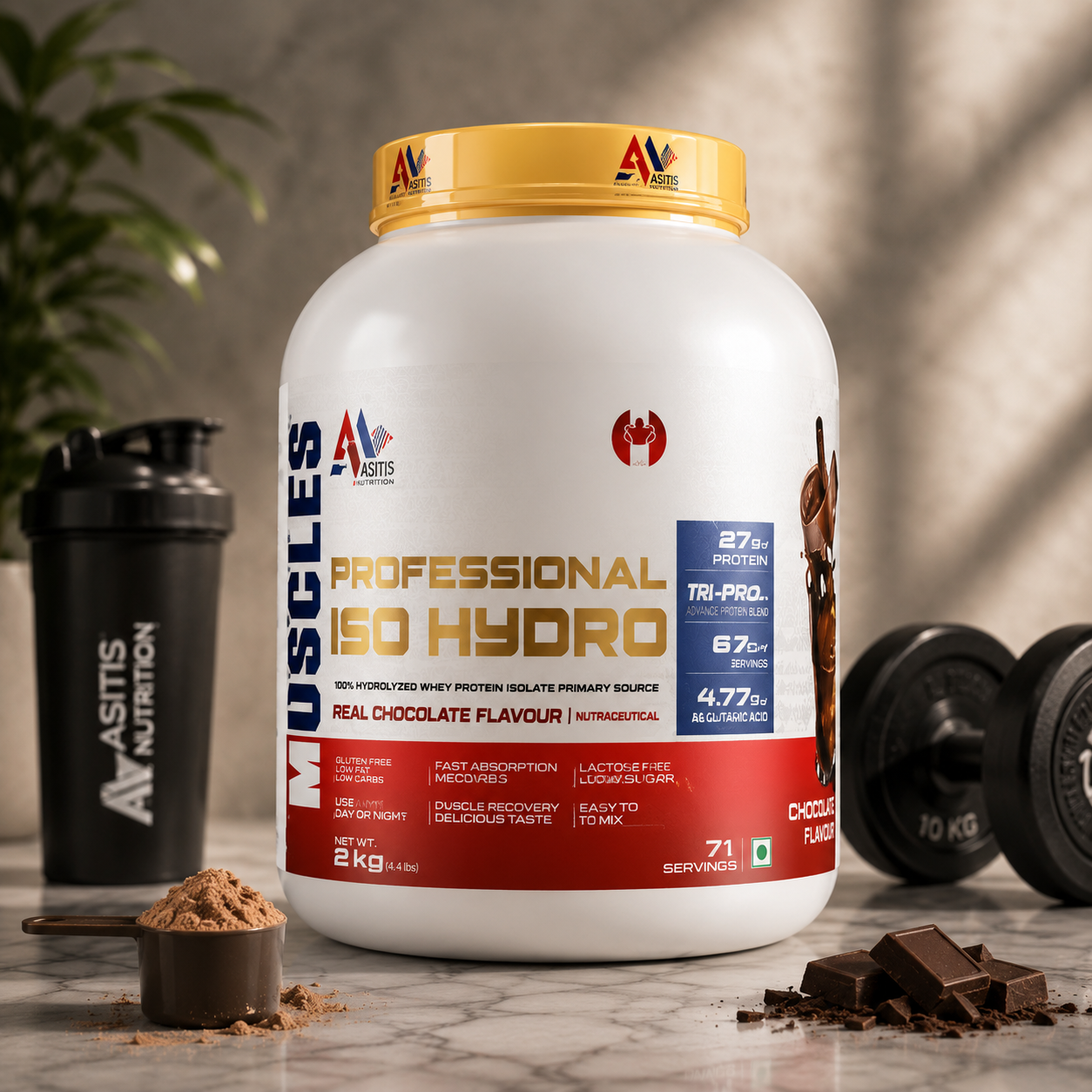 Americanz Muscles Professional ISO Hydro protein