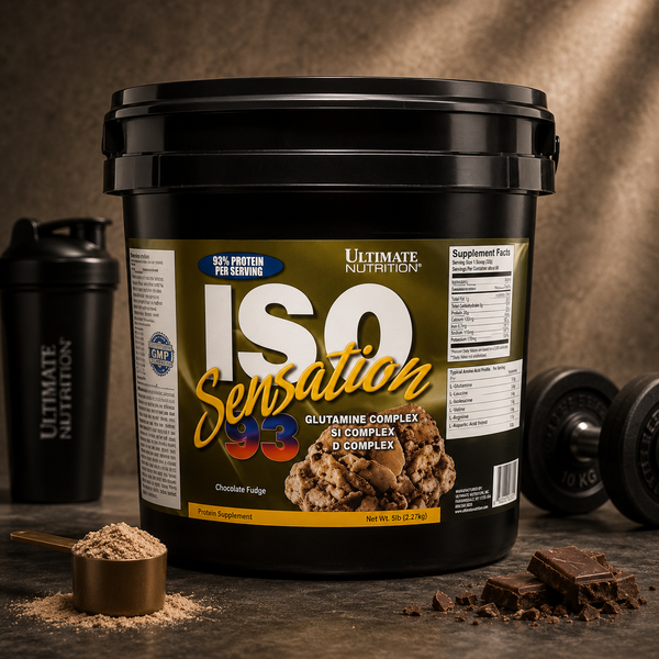 Ultimate Nutrition ISO protein Sensation 93 Whey Isolate 5 lb